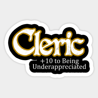 Class Skills - Cleric Sticker